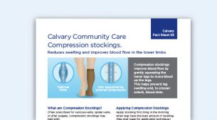 Calvary Fact Sheet 02 - Compression Stockings