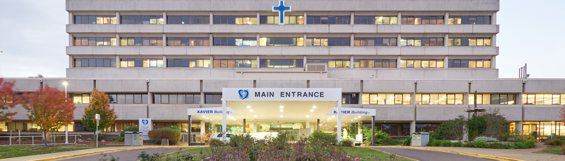 Entrance of Public Hospital Bruce
