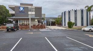 car park at Kogarah Hospital