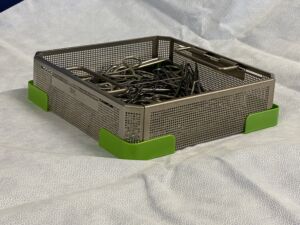 a tray of recyclable surgical materials